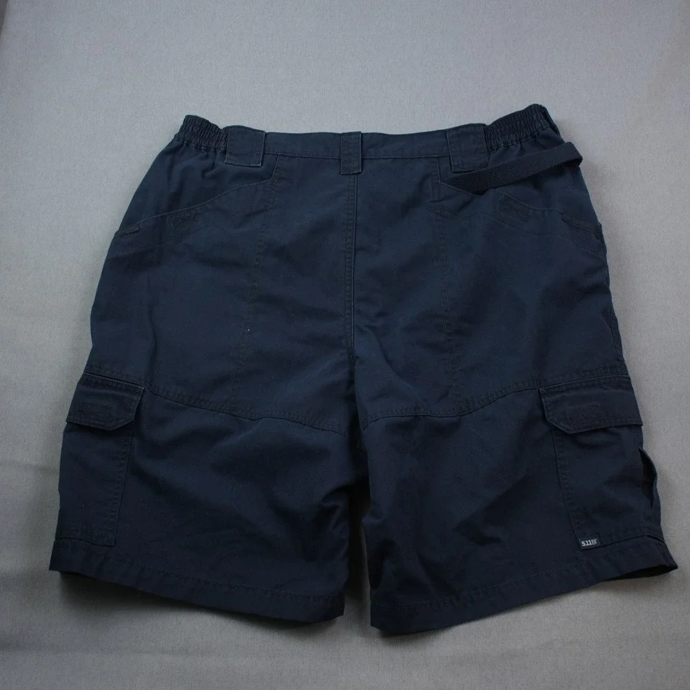 5.11 Tactical Taclite Pro Ripstop 73308 Shorts Mens Blue Cotton Blend Cargo 40 - Picture 3 of 9